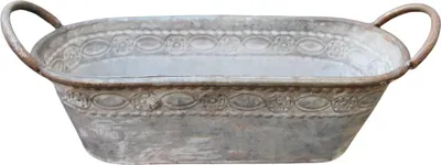 Produktbild von Blumenkasten Zink Shabby