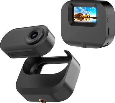 Obrázek produktu pro 1080P mini sportovní kamera Drobná akční kamera s 1,47palcovou IPS obrazovkou 130 širokoúhlým objektivem s nabíjecím pouzdrem na baterie 32GB TF kartou pro nahrávání videí Vlog