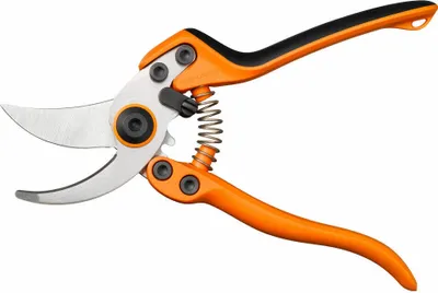 Produktbild von Fiskars Profi Bypass-Gartenschere PB-8 L, Garten Schere, Outdoorschere, Gartenzubehör, Stahl, Schwarz / Orange, 21 cm, 1020203