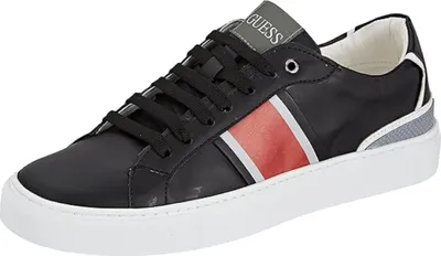 Produktbild von GUESS Sneakers Todi Low Herren Schwarz Rot Größe 45 EU