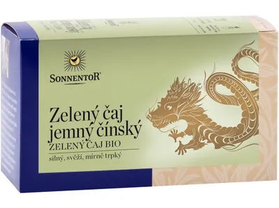 Obrázek produktu pro Zelený čaj - jasmín BIO 27 g SONNENTOR