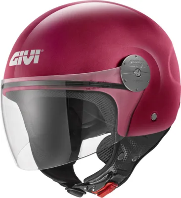 Zdjęcie produktu dla Kask Demi Jet GIVI 10.7 Solid Bordeaux rozmiar M