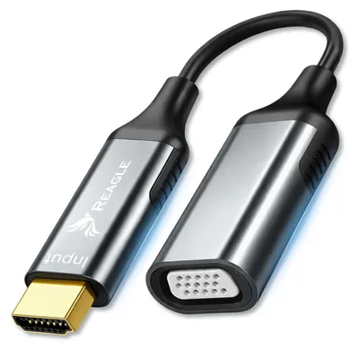 Produktbild von HDMI zu VGA FULL HD D-SUB Konverter Full HD für Monitor und Projektor REAGLE