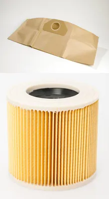 Produktbild von 10 Staubsaugerbeutel + Filter passend für Kärcher A 2675