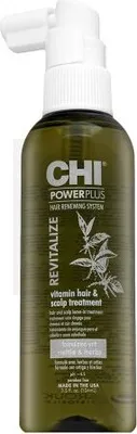 Produktbild von CHI Power Plus Revitalize Vitamin Hair & Scalp Treatment Pflege ohne Spülung für empfindliche Kopfhaut 104 ml