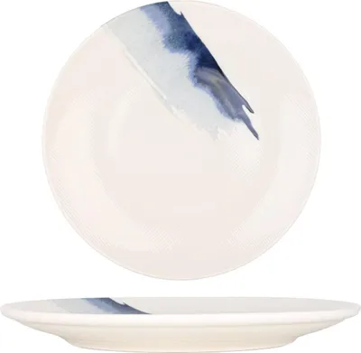 Produktbild von Bonna Speiseteller - Blue Wave - Porzellan - 27 cm