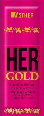 Image de Asther Her Gold Bronzer Pour Femmes 10 Paquets