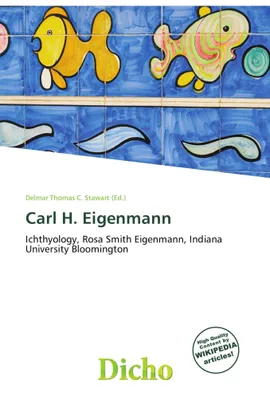 Produktbild von Carl H. Eigenmann