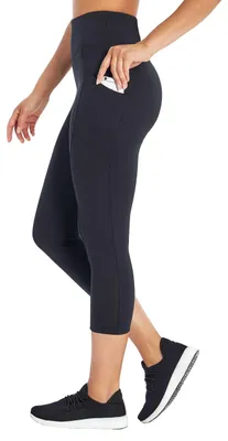Productafbeelding van Marika Drew leggings voor dames, hoge taille, afslankend effect, tot net onder de knie, enkellengte