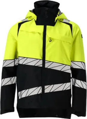 Produktbild von Mascot Hardshelljacke 25001-231 Gr. 3XL schwarz/hi-vis gelb