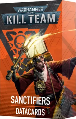 Produktbild von Warhammer 40.000 Kill Team Sanctifiers Datacards