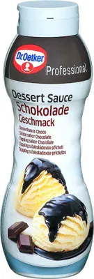 Produktbild von Dr. Oetker Dessert Sauce Schokolade-Geschmack 1kg