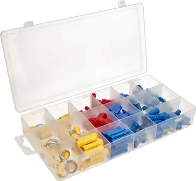 Image de KOTARBAU® 160 pcs. Assortiment de connecteurs de câbles Bornes de raccordement Connecteurs électriques Cosse de câble