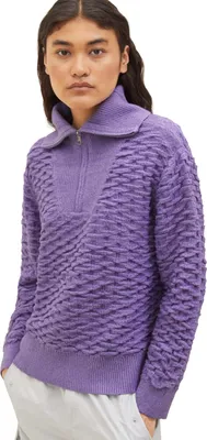 Image de TOM TAILOR - Pull en maille basique pour femmes, en denim