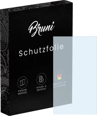 Produktbild von Bruni Basics-Clear 2x Schutzfolie kompatibel mit Fujitsu Lifebook E5411 Folie