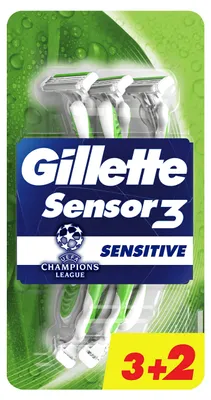 Produktbild von Gillette Sensor3 Sensitive Cuchilla Afeitar Desechable 5 U
