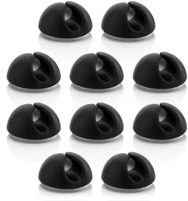 Obrázek produktu pro Sada pro vedení kabelů o průměru do 8 mm, černá barva