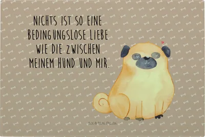 Produktbild von Mr. & Mrs. Panda Schneidplatte Glas Mops - Hundeglück - Geschenk, Glasschneidebrett, Hund, Liebe, Schneidbrett, Hackbrett, Knuffig, Sprüche, Schneidebrett Aus, Pure