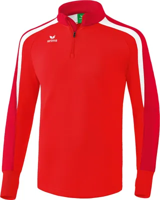 Produktbild von Erima Fußball Handball Liga 2.0 Trainingstop Kinder Sport Pullover Langarmshirt rot weiß Gr 164