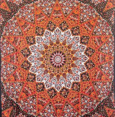 Produktbild von Famanu Picknickdecke XXL - Sandabweisend, leicht, rot-schwarz, 210 x 230 cm