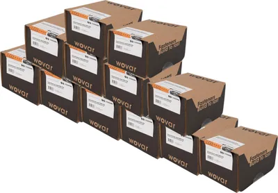 Image de Vis pour coffrage à clavettes Noir Acier inoxydable 410 4 x 35 mm Torx 15 Filetage partiel - 2400 pièces