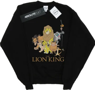 Produktbild von Disney - "The Lion King" Sweatshirt für Herren BI30124 (XL) (Schwarz)