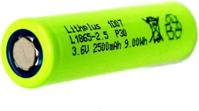 Produktbild von Lithplus INR18650-25P 3,7 V / 2500 mAh  20 A - Ersatz Akku für Samsung 25R