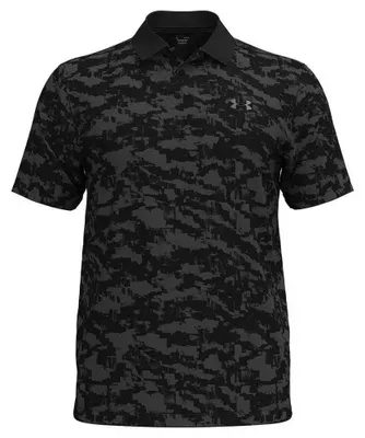 Produktbild von Under Armour Ua Matchplay Printed Polo - black, Größe:M