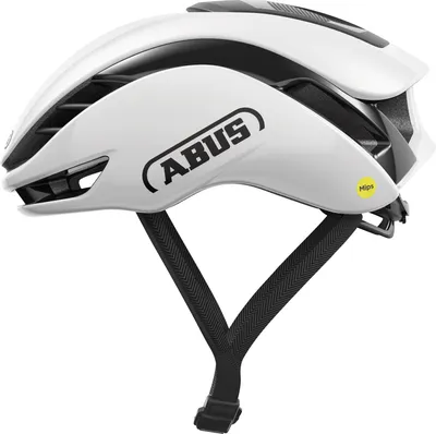Produktbild von ABUS Rennradhelm GameChanger 2.0 MIPS - High Performance Aerohelm mit optimierter Aerodynamik und Belüftung - für Damen und Herren - Weiß, Größe M (54-58 cm)