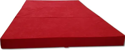 Zdjęcie produktu dla Materac składany Materac składany dla gości Materac podróżny 120x200 CZERWONY
