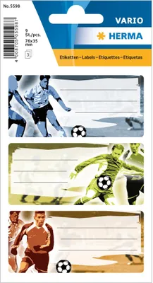 Immagine prodotto di HERMA Schuletiketten Vario Fußball