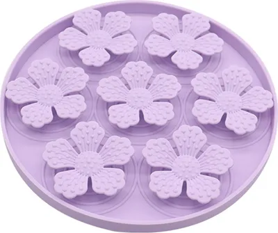 Produktbild von Leckmatte für Haustiere mit Saugnäpfen, langsames Fressen, reduziert Langeweile, geistige Stimulation, Silikon-Leckpad für Hunde