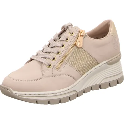 Produktbild von Rieker Schnürhalbschuhe in beige, Gr. 41