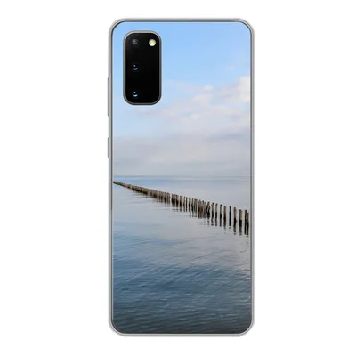 Produktbild von MuchoWow® Handyhülle Schutzhülle Hülle für Samsung Galaxy S20 Nordsee - Wolken - Wasser Silikon Softcase Handy Hülle - Bild