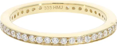 Produktbild von JuwelmaLux Ring 333 Gold mit synth. Zirkonia JL39-07-0353 56