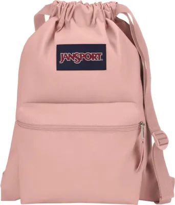Immagine prodotto di JanSport zaino borsa da ginnastica Drawsack Backpack 14L Misty Rose rosa salmone