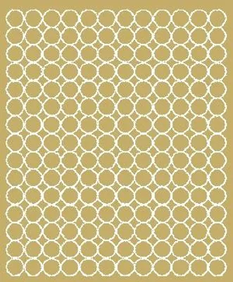 Image de Autocollants ronds, diamètre 1,5 cm, 180 pièces, or mat