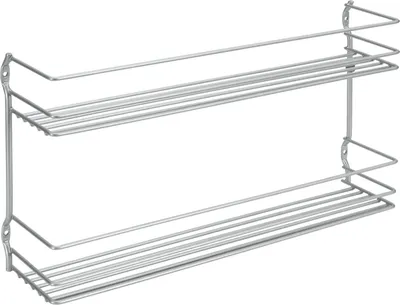 Obrázok produktu pre Metaltex Space Saver Smart Kitchen Pepito Kruidenrek 2 Etages 36x8x19 cm Zilver