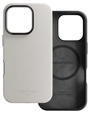 Immagine prodotto di Native Union, custodia protettiva per iPhone 16 Pro MagSafe, grigio