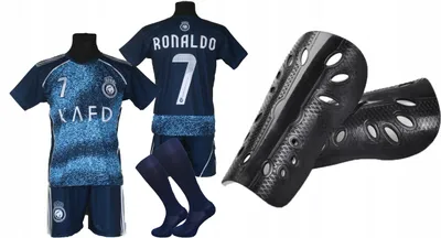 Produktbild von RONALDO Sportset Fußballtrikot AL NASSR marineblau Größe 140