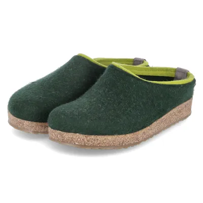 Produktbild von Haflinger Hausschuhe Grizzly Kris Uni 31323435333038 Grün 36 EU