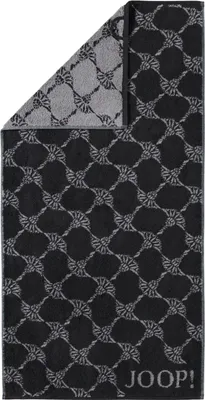 Immagine prodotto di Joop! Asciugamani 50x100 Classic Fiordaliso 1611-90 nero grigio
