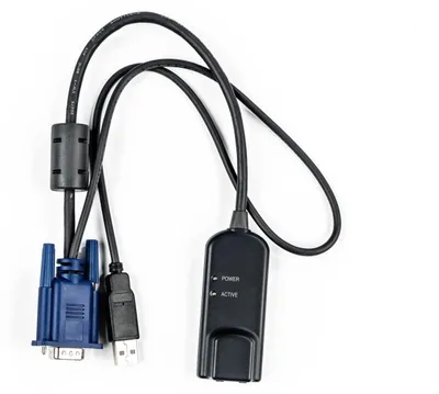 Immagine prodotto di Vertiv Avocent MPUIQ-VMCHS cavo per tastiera, video e mouse Nero, Blu 0,3556 m