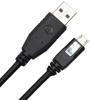 Produktbild von Original Motorola microUSB Datenkabel (SKN6378A) (91cm)