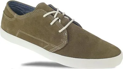 Produktbild von IDANA Leder Halbschuhe Sneaker khaki-EUR 45