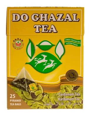 Obrázok produktu pre Do Ghazal - Cejlónsky čaj s príchuťou kardamónu 50gr, 25 vreciek