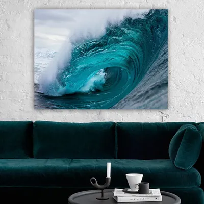 Produktbild von Wallity, 59785627_70100- HPE2612, Bunt, Leinwandbilder, 70 x 100 cm, 100% Leinwand