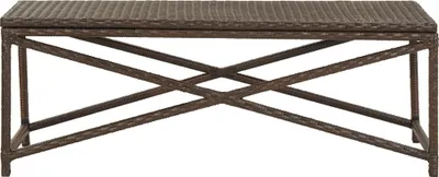 Immagine prodotto di Panchina da Giardino 120 cm in Polyrattan Marrone