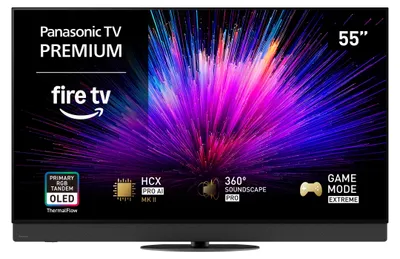 Produktbild von Panasonic TV-55Z95BEGA, 139,7 cm (55"), 3840 x 2160 Pixel, OLED, Smart-TV, WLAN, Schwarz