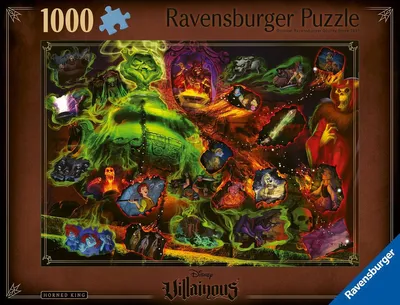 Image de Ravensburger Puzzle Villainous Horned King - Disney Puzzle 1000 pièces